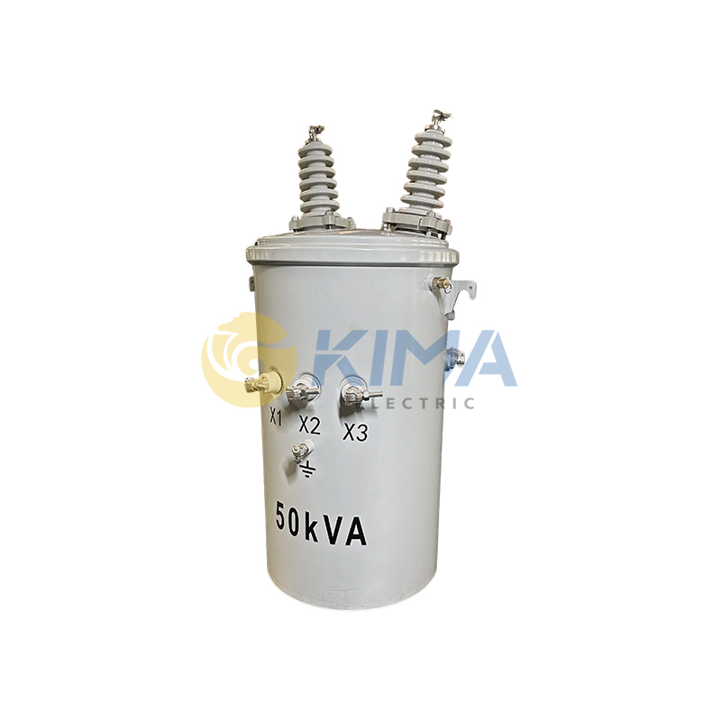 Pole-Mounted Single-Phase Cylindrical Oil-Immersed Transformer